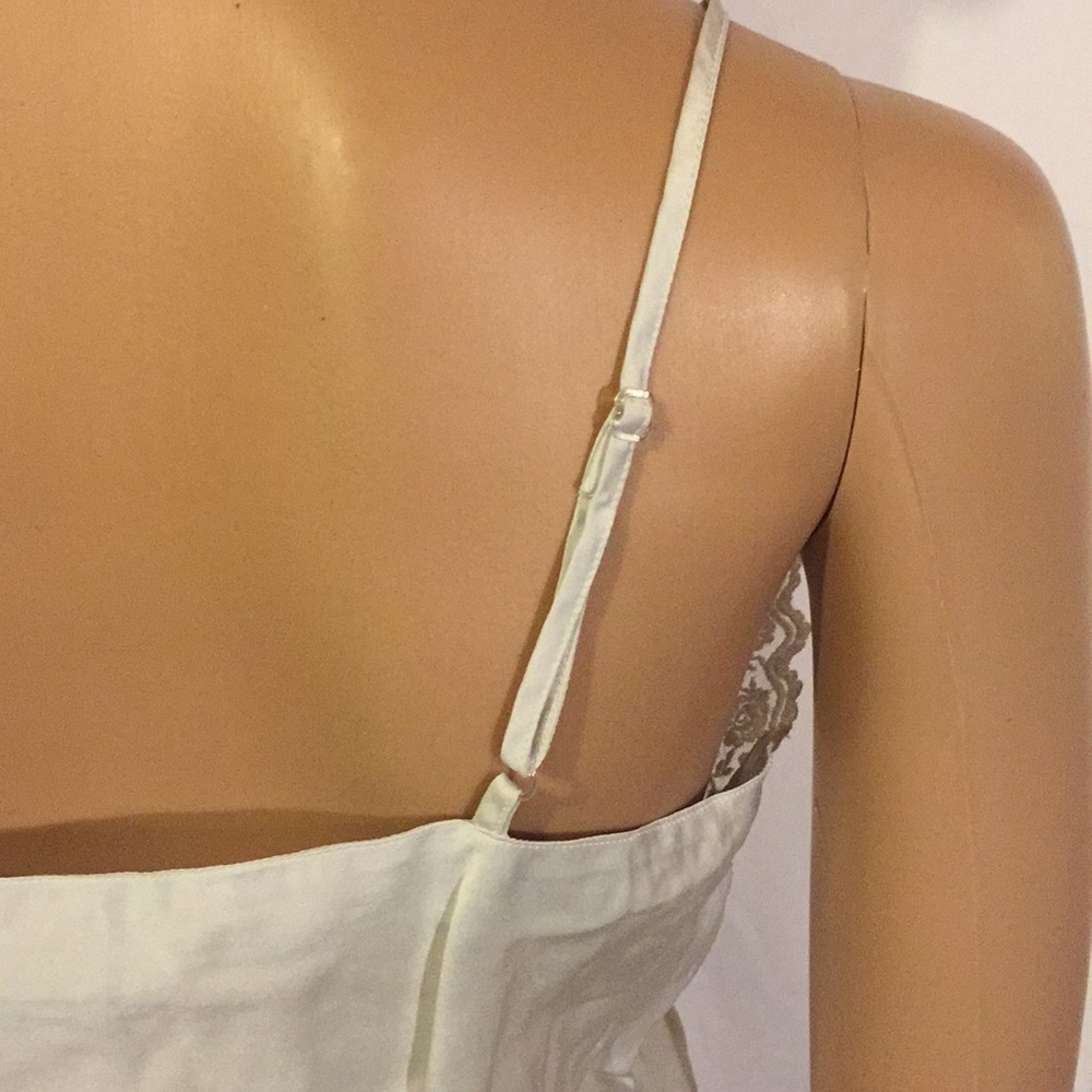 NWOT 100% Silk Lace Cami - Picture 5 of 8